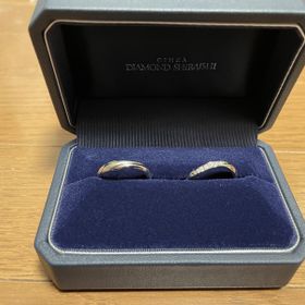 【銀座ダイヤモンドシライシの口コミ】 シンプルかつ上品な飽きの来ないデザインがとても素敵で、着け心地も良い…