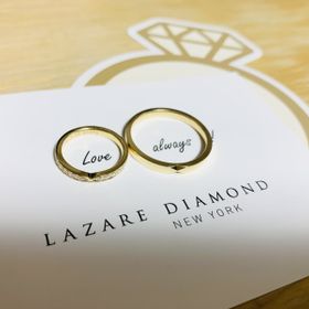 【ラザール ダイヤモンド(LAZARE DIAMOND)の口コミ】 婚約指輪と重ねたときに相性が良いハーフエタニティのデザインで探してい…