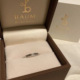 【BAUM(バーム)の口コミ】 可愛いデザインで探していて見つけました。
ミル打ちと小さなダイヤがとて…