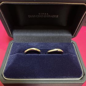 【銀座ダイヤモンドシライシの口コミ】 普段全く指輪を付けないのでつけ心地の良いものを中心に何個か試着させて…