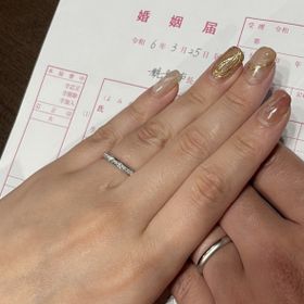 【ラザール ダイヤモンド(LAZARE DIAMOND)の口コミ】 デザイン:シンプルで飽きのこないデザインで年老いてもずっとつけていられ…