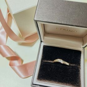 【アイプリモ(I-PRIMO)の口コミ】 ピンクゴールドとプラチナにダイヤモンドも入っていて、シンプル過ぎずオ…