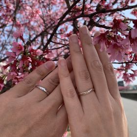 【TANZO.(鍛造指輪)の口コミ】 素材はハード鍛造で、今後も長く使えるように期待を込めました。9-3時にね…