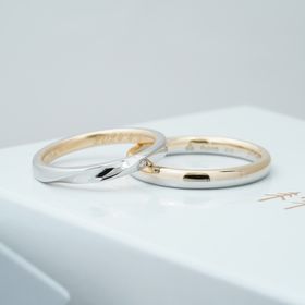 【THREE TREES(スリーツリーズ)の口コミ】 指輪のデザインは、自由にカスタマイズできます！
プラチナとゴールドが気…