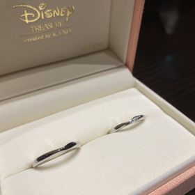 【ケイウノ ブライダル(K.UNO BRIDAL)の口コミ】 大好きなラプンツェルの指輪を選びました。全面に主張している訳ではなく…