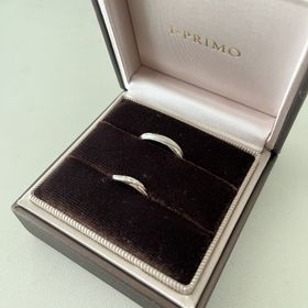 【アイプリモ(I-PRIMO)の口コミ】 婚約指輪と重ね付けできること、着け心地がいいことを重視して選びました…