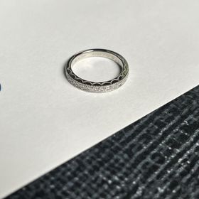 【エクセルコダイヤモンド(EXELCO DIAMOND)の口コミ】 普段使いしたく、あまり傷をつけたくなかったのでエタニティリングで探し…