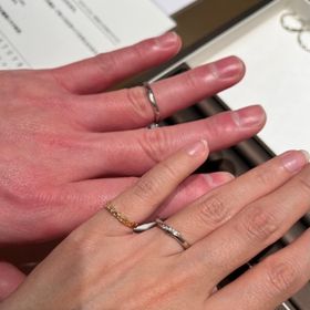 【アイプリモ(I-PRIMO)の口コミ】 手の診断をしていただき、似合うデザインをいくつか出していただきました…