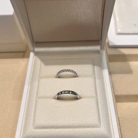 【TASAKI(タサキ)の口コミ】 私はハーフエタニティリングが良かったのですが、こちらの爪留めのタイプ(…