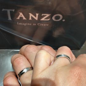 【TANZO.(鍛造指輪)の口コミ】 和風にこだわりました。何より自分達でデザインや文字入れを要望できるの…