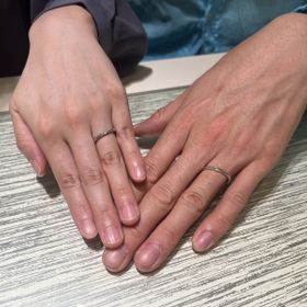 【TRECENTI(トレセンテ)の口コミ】 色々な形があるので悩んでいましたが、一番ピンとくるのがこちらの指輪で…