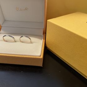 【ケイウノ ブライダル(K.UNO BRIDAL)の口コミ】 普段着用していたいので、シンプルなデザインのペアリングを探していまし…