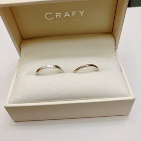 【CRAFY(クラフィ)の口コミ】 指輪のデザインが気に入っています。シンプルな指輪を作りたかったので、…