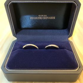 【銀座ダイヤモンドシライシの口コミ】 指輪の決め手はデザインです。ウェーブタイプの指輪がよいかと初めは思っ…