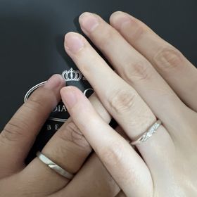 【エクセルコダイヤモンド(EXELCO DIAMOND)の口コミ】 内側も丸みを帯びていて、指にあたる感触が優しくてつけやすい形になって…