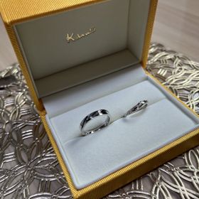 【ケイウノ ブライダル(K.UNO BRIDAL)の口コミ】 具体的なイメージのない中、デザイナーさんが私たちの話を聞いてサラサラ…