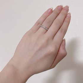 【ケイウノ ブライダル(K.UNO BRIDAL)の口コミ】 デザインはフルオーダーで製作していただきました。
・リングの幅
・ダイ…