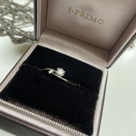 【アイプリモ(I-PRIMO)の口コミ】 まず何よりもI-PRIMOがこだわっているダイヤがとても綺麗で婚約指輪の高級…