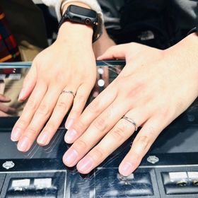 【エクセルコダイヤモンド(EXELCO DIAMOND)の口コミ】 歳を重ねてもあまり目立たないけれども華やかなデザインのものを選びまし…