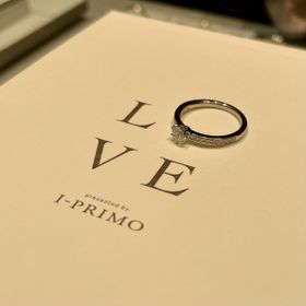 【アイプリモ(I-PRIMO)の口コミ】 デザインが何よりも気に入りました！ダイヤが敷き詰められててこの細さが…