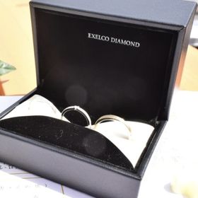 【エクセルコダイヤモンド(EXELCO DIAMOND)の口コミ】 お互い、仕事柄普段から指輪を付けることができないので、記念日や結婚式…