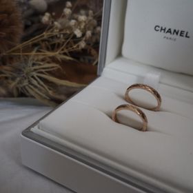 【シャネル(CHANEL)の口コミ】 婚約指輪をもらっていないので結婚指輪だけでもオシャレなデザインがらよ…