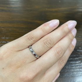 【TANZO.(鍛造指輪)の口コミ】 どうとでもできる！ここにキラキラを入れたい等、場所やキラキラの大きさ…