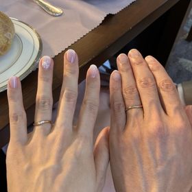 【ヴァンドーム青山(VENDOME AOYAMA)の口コミ】 ピンクゴールドなので、柔らかい雰囲気ですが、可愛らしすぎず、普段から…