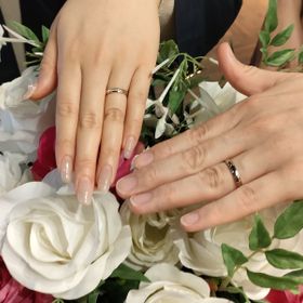 【TANZO.(鍛造指輪)の口コミ】 オーダーメイドのため色々なオプションをつけてみました。
形はシンプルす…