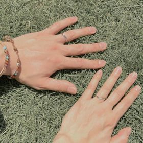 【ケイウノ ブライダル(K.UNO BRIDAL)の口コミ】 手を見るたびに嬉しくなります。デザインしていただいた模様を掘っていた…