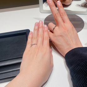 【ラザール ダイヤモンド(LAZARE DIAMOND)の口コミ】 とにかくダイヤモンドが綺麗でした。店員さんもおっしゃっていましたが、…