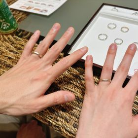 【杢目金屋(もくめがねや)の口コミ】 木目金というオリジナルの製法が気に入ったのと指輪一つ一つの名前が素敵…