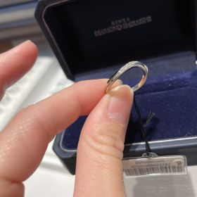 【エクセルコダイヤモンド(EXELCO DIAMOND)の口コミ】 AI診断をしてもらうと、私はS字ラインの指輪が似合うとの結果が出ました。…