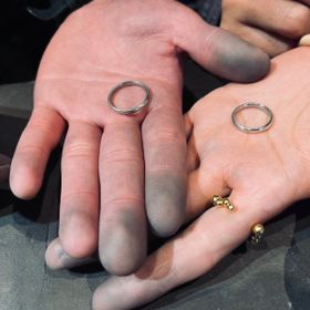 【鎌倉彫金工房の口コミ】 とにかく自分達で作れるのが楽しかったです。初めて指輪を作りましたが、…