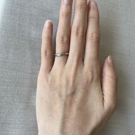 【銀座ダイヤモンドシライシの口コミ】 ダイヤは入れたいけど、目立ちすぎる・シンプルすぎるのも嫌だなと思って…