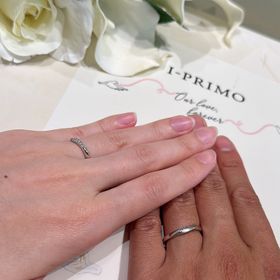 【アイプリモ(I-PRIMO)の口コミ】 デザインはシンプルなものと悩みましたが、付けてて自分から最高と思える…