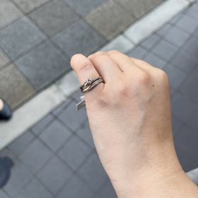 【出雲結(いずもゆい)の口コミ】 デザインが可愛いく、指輪のコンセプトが良いです！！！
加工も自分好みに…