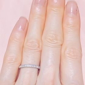 【ティファニー(Tiffany & Co.)の口コミ】 ダイヤモンドが表側についていて、毎日つけていても家事をしても邪魔にな…