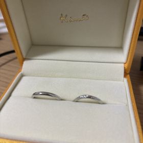 【ケイウノ ブライダル(K.UNO BRIDAL)の口コミ】 HPで事前にいいと思った商品を、実際に店頭で見せていただき購入しました…