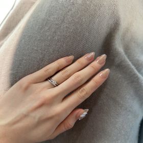 【ティファニー(Tiffany & Co.)の口コミ】 もともとはティファニーの違うデザインの指輪が欲しいと彼には伝えていま…