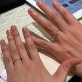 【TRECENTI(トレセンテ)の口コミ】 ダイヤモンドをあしらったエンゲージリングやウエディングバンドがよく売…