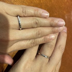 【TRECENTI(トレセンテ)の口コミ】 この指輪を試着したいと思った決め手は、ダイアが沢山付いて可愛いと思っ…