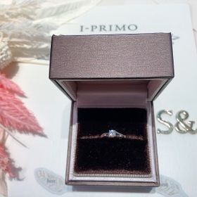 【アイプリモ(I-PRIMO)の口コミ】 いくつかのお店でたくさんの指輪を見させて頂きましたが、最後は自分の好…