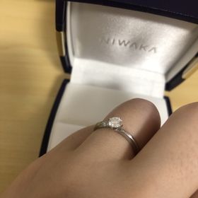 【俄(にわか)の口コミ】 ダイヤも選べましたがとてもいいグレードのものがたまたまあって幸運でし…