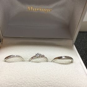 【Mariage ent(マリアージュエント)の口コミ】 デザインと質感が良く、また指輪に込められた意味や女性側への配慮がされ…