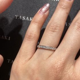 【TASAKI(タサキ)の口コミ】 シンプルから凝ったものまでありますが、こちらのキラキラの輝きがとても…