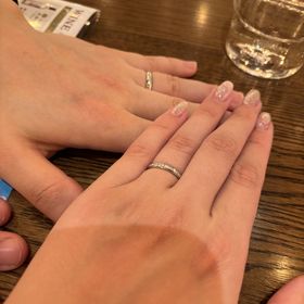 【ラザール ダイヤモンド(LAZARE DIAMOND)の口コミ】 色んなブランドを見学しましたが、こちらの指輪はとにかくダイヤモンドの…