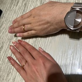 【TRECENTI(トレセンテ)の口コミ】 指輪探し1店舗目ということで、スタッフの方と色や形、素材など希望を伝え…