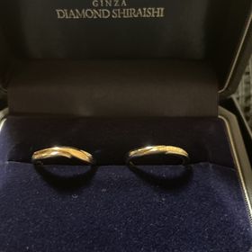 【銀座ダイヤモンドシライシの口コミ】 シンプルすぎるのが嫌な人はおすすめです。
全部ゴールドだと傷つきやすい…