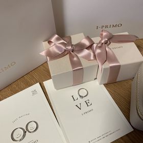【アイプリモ(I-PRIMO)の口コミ】 とても気に入りました。男性側の指輪にはうち側に
ダイヤがついており、他…